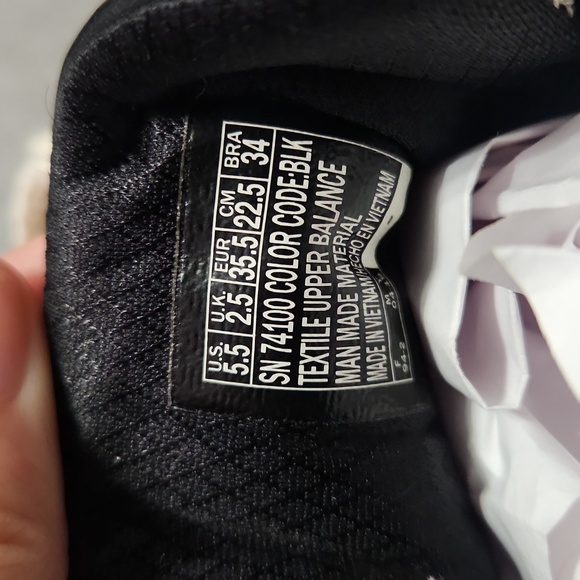 Vintage Y2K SKECHERS Chunky Puffy Platform Lug Sole Black Canvas Sneakers Shoes - Picture 7 of 17